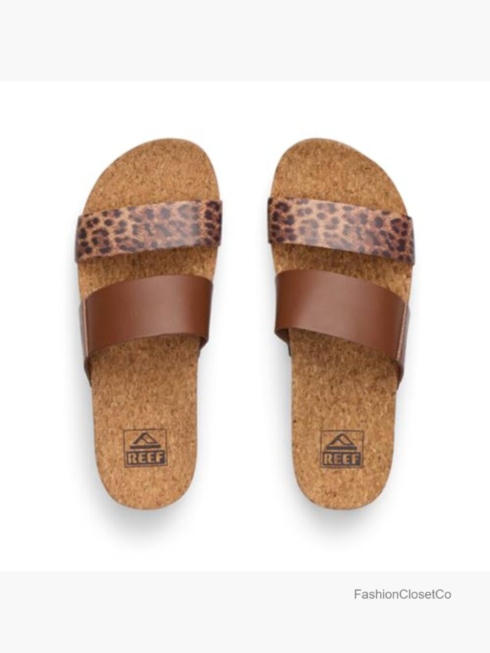 Reef Cushion Vista Hi Platform Sandal, Arch Support, Slip On - Picture 4 of 7